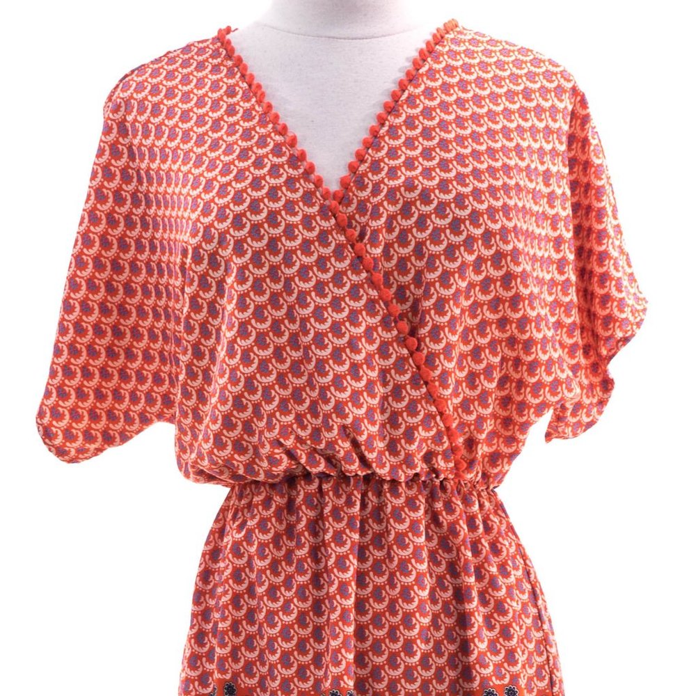 Myan by Francesca’s Crossover Pullover Dress